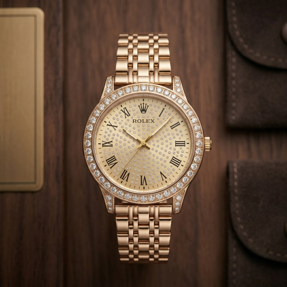 Rolex Femme Golden