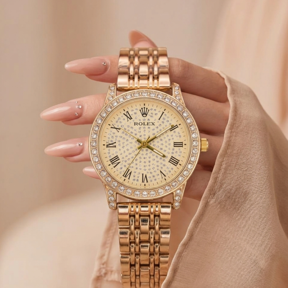 Rolex Femme Golden